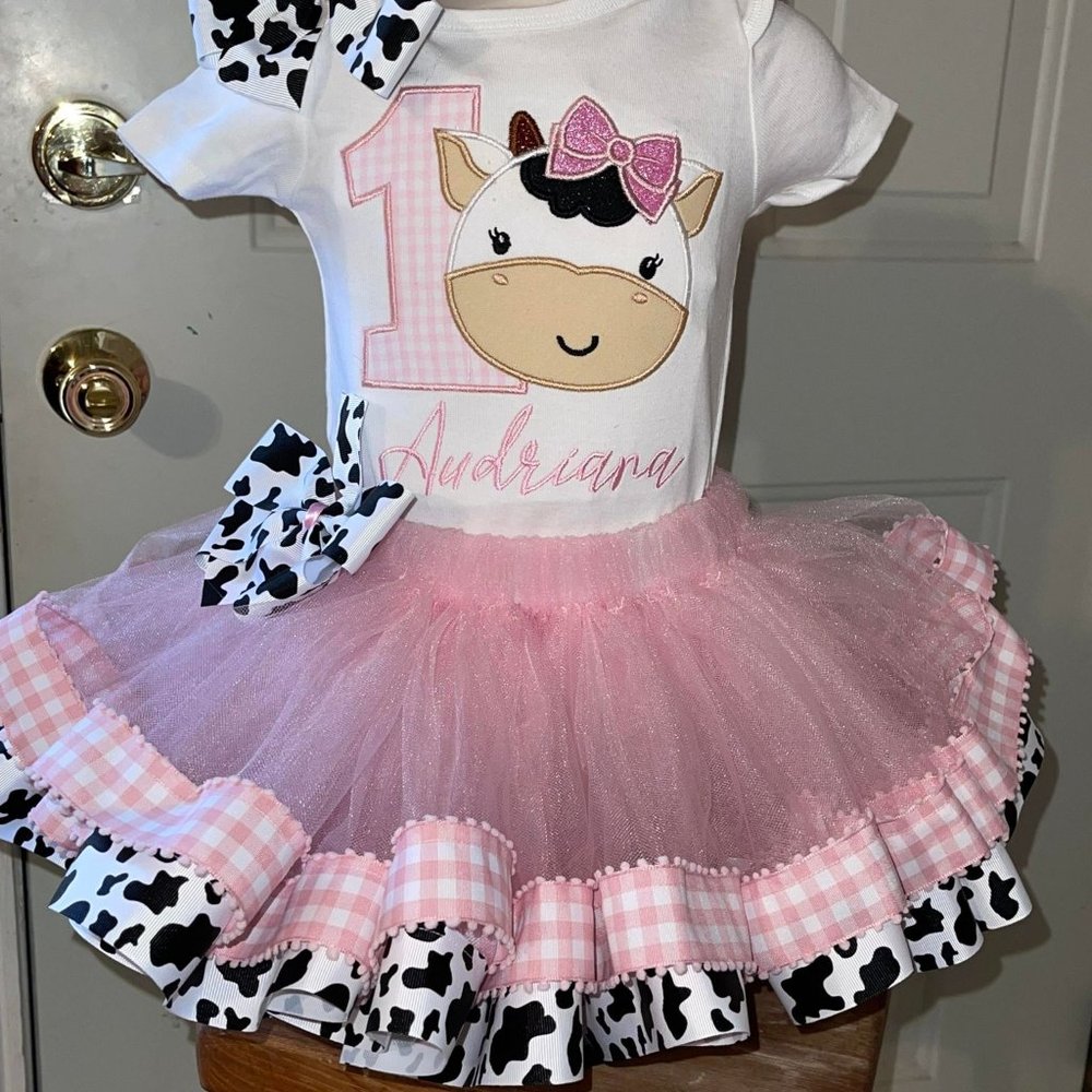 Cow tutu set - Picture 2 of 2